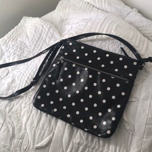 Polka dot iPad travel bag